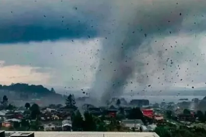 Tornado raro atinge o Chile e levanta alerta para impactos no clima do Sul do Brasil Tornado raro atinge o Chile e levanta alerta para impactos no clima do Sul do Brasil