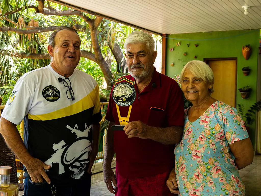 Visita da AVEGO: Coronel Pedro Francisco da Silva e o Legado do “Veterano em Ação” Visita da AVEGO: Coronel Pedro Francisco da Silva e o Legado do “Veterano em Ação”